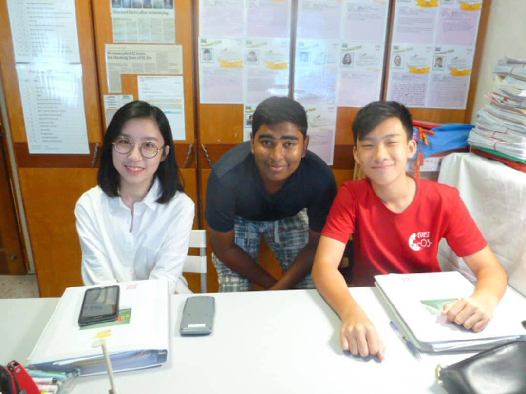 photo of 3 person during poa class 2