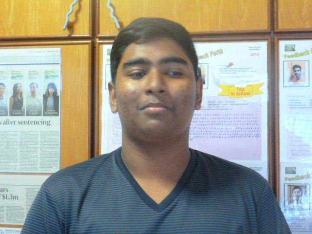 Photo of Aakash from Gan Eng Seng Sch