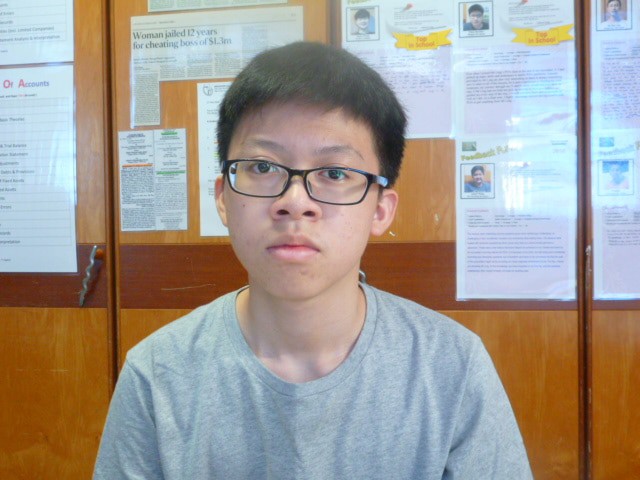 Photo of Bryan Chow from Canberra Sec Sch