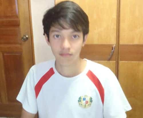 Photo of Nicholas Khoo from St. Gabriel’s Sec School