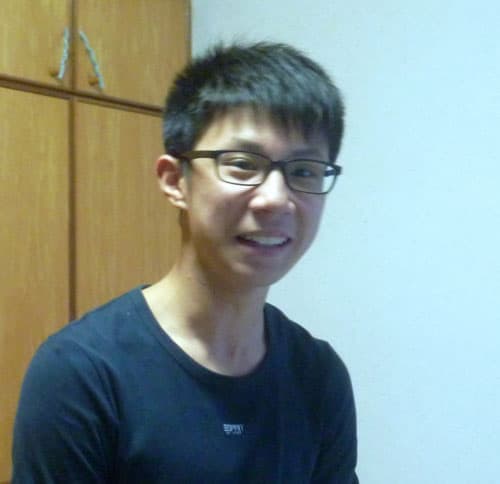 Photo of Dillon Lau from Zhonghua Sec Sch﻿ool