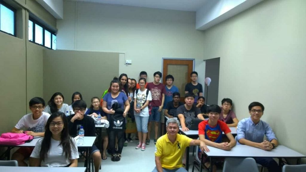 Group photo during a best poa tuition session