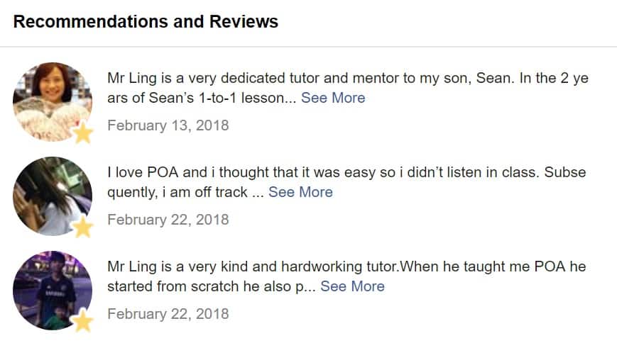 Reviews from Best POA students