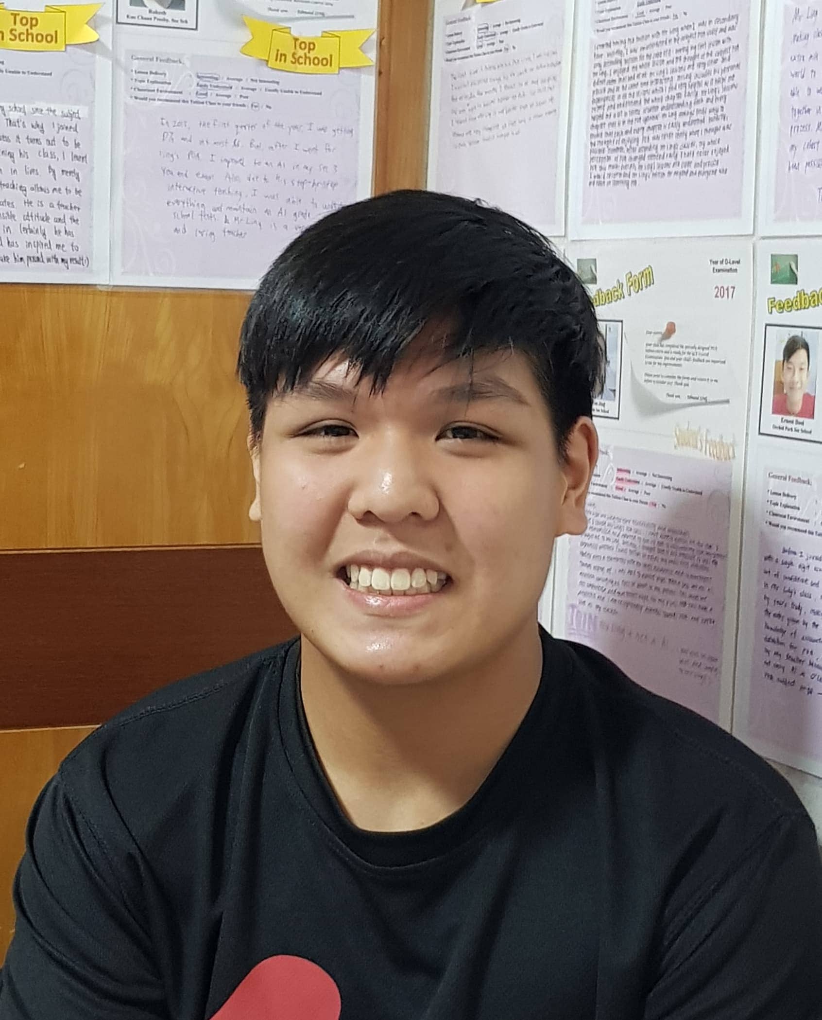 Reymus Tan – Kent Ridge Secondary School -2019 1